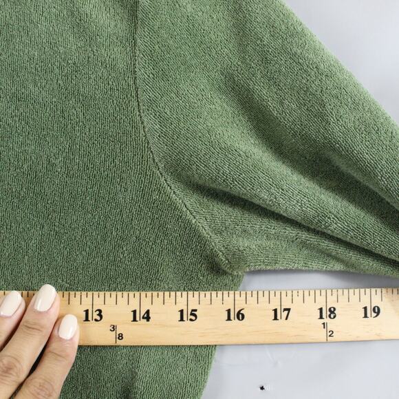 Vintage Y2K Juicy Couture M L Terry Cloth Tracksuit Flare Green Cargo Pocket - Picture 7 of 16